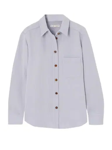 Blazé Milano Anabas Embroidered Wool-crepe Shirt | Thumbnail 1 Blazé Milano Anabas Embroidered Wool-crepe Shirt | Thumbnail 1
