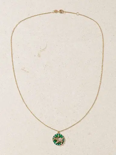 L’Atelier Nawbar Trunks Up Small 18-karat Gold, Diamond And Enamel Necklace | Thumbnail 4 L’Atelier Nawbar Trunks Up Small 18-karat Gold, Diamond And Enamel Necklace | Thumbnail 4