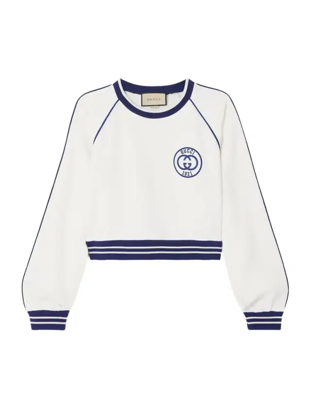 Embroidered Striped Cotton-jersey Sweatshirt