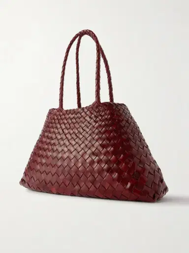 Dragon Diffusion Santa Croce Big Woven Leather Tote Bag | Thumbnail 3 Dragon Diffusion Santa Croce Big Woven Leather Tote Bag | Thumbnail 3