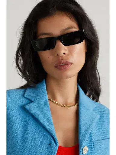 Gucci Eyewear Rectangular-frame Acetate Sunglasses | Thumbnail 2 Gucci Eyewear Rectangular-frame Acetate Sunglasses | Thumbnail 2