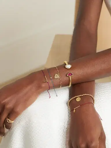 Marina B Trisolina Castagna 18-karat Gold, Diamond And Rubellite Bracelet | Thumbnail 5 Marina B Trisolina Castagna 18-karat Gold, Diamond And Rubellite Bracelet | Thumbnail 5