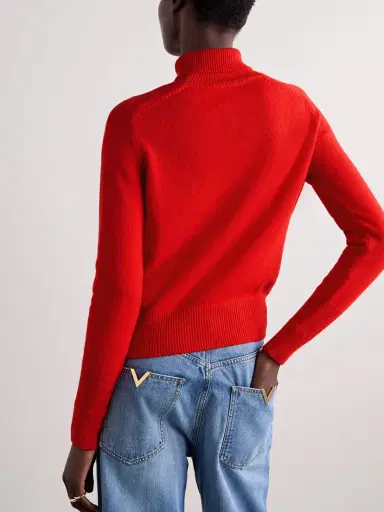 Victoria Beckham Wool Turtleneck Sweater | Thumbnail 4 Victoria Beckham Wool Turtleneck Sweater | Thumbnail 4