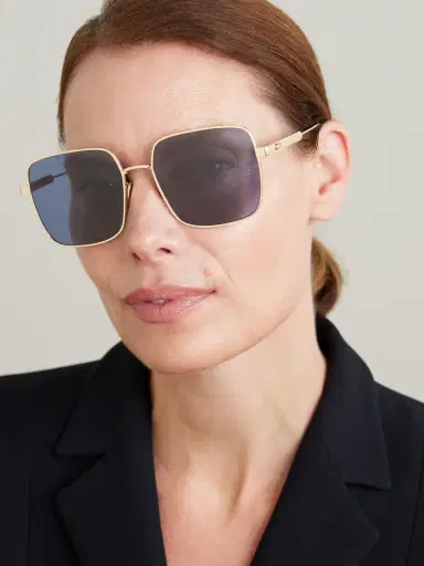 DIOR Eyewear Diorcannage S1u Gold-tone Square-frame Sunglasses | Thumbnail 2 DIOR Eyewear Diorcannage S1u Gold-tone Square-frame Sunglasses | Thumbnail 2