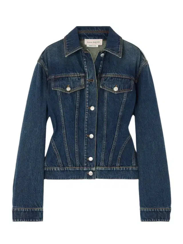 Paneled Denim Jacket