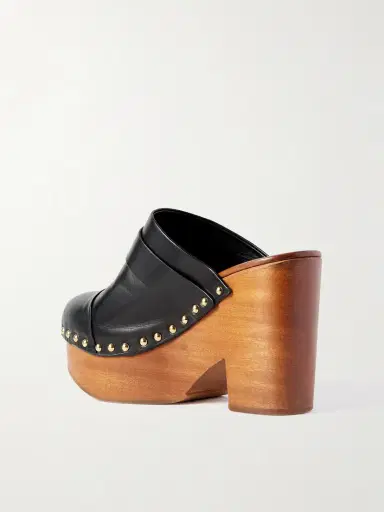 Chloé Jeanette Studded Platform Clogs | Thumbnail 3 Chloé Jeanette Studded Platform Clogs | Thumbnail 3