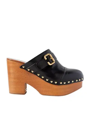 Chloé Jeanette Studded Platform Clogs | Thumbnail 1 Chloé Jeanette Studded Platform Clogs | Thumbnail 1
