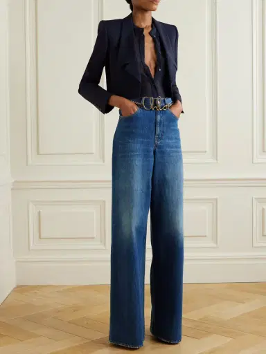 Chloé High-rise Wide-leg Jeans | Thumbnail 2 Chloé High-rise Wide-leg Jeans | Thumbnail 2