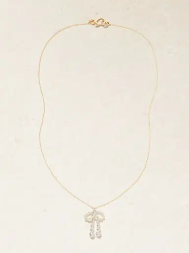 Sophie Bille Brahe Bow Simple 14-karat Recycled Gold Necklace | Thumbnail 4 Sophie Bille Brahe Bow Simple 14-karat Recycled Gold Necklace | Thumbnail 4