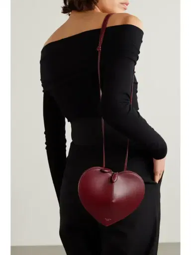 Alaïa Le Coeur Leather Shoulder Bag | Thumbnail 2 Alaïa Le Coeur Leather Shoulder Bag | Thumbnail 2
