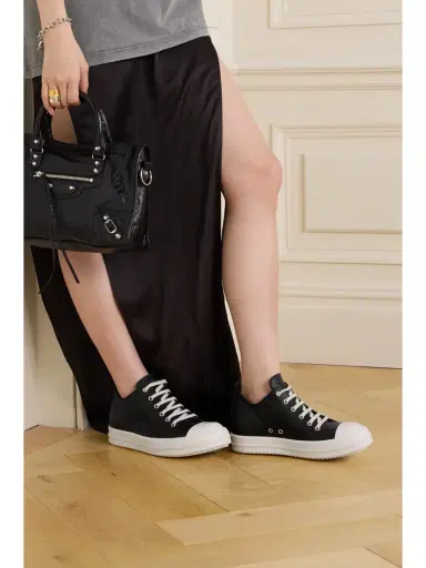 Rick Owens Leather Sneakers | Thumbnail 2 Rick Owens Leather Sneakers | Thumbnail 2