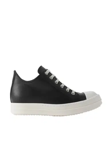 Rick Owens Leather Sneakers | Thumbnail 1 Rick Owens Leather Sneakers | Thumbnail 1