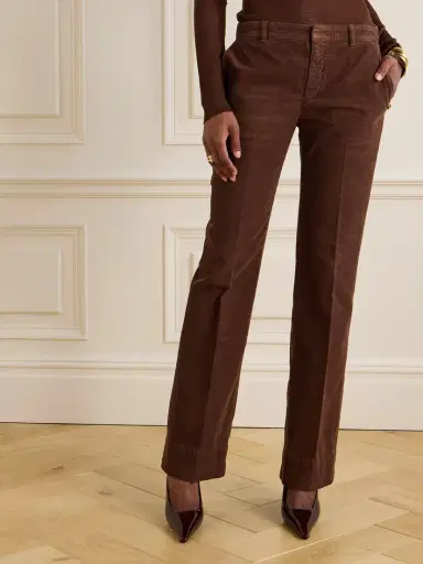 Saint Laurent Cotton-corduroy Bootcut Pants | Thumbnail 3 Saint Laurent Cotton-corduroy Bootcut Pants | Thumbnail 3