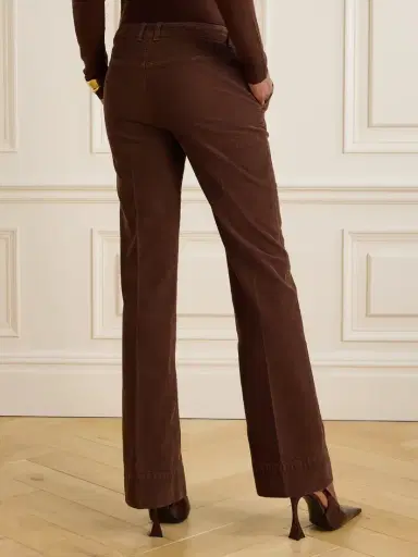 Saint Laurent Cotton-corduroy Bootcut Pants | Thumbnail 4 Saint Laurent Cotton-corduroy Bootcut Pants | Thumbnail 4