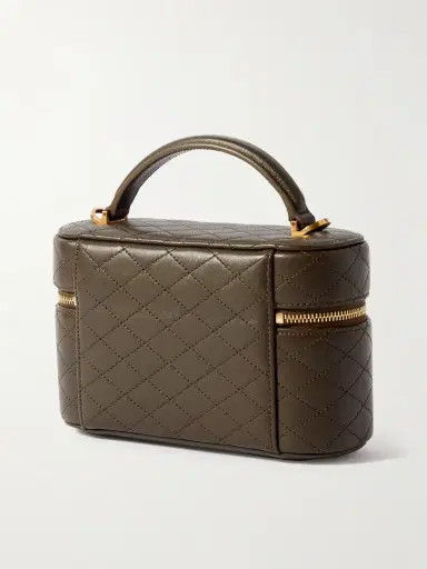 Saint Laurent Gaby Vanity Mini Quilted Leather Shoulder Bag | Thumbnail 3 Saint Laurent Gaby Vanity Mini Quilted Leather Shoulder Bag | Thumbnail 3