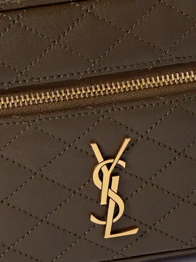 Saint Laurent Gaby Vanity Mini Quilted Leather Shoulder Bag | Thumbnail 4 Saint Laurent Gaby Vanity Mini Quilted Leather Shoulder Bag | Thumbnail 4