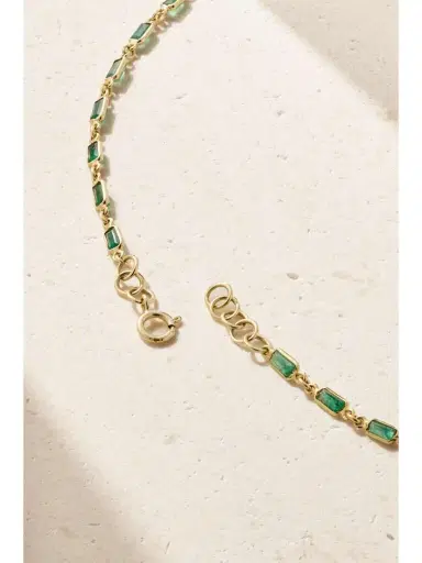 JIA JIA 14- Karat Gold Emerald Necklace | Thumbnail 3 JIA JIA 14- Karat Gold Emerald Necklace | Thumbnail 3