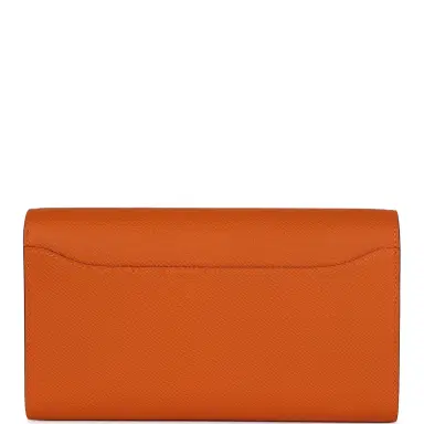 HERMÈS Hermes Constance Wallet To Go Orange Epsom Gold Hardware | Thumbnail 4 HERMÈS Hermes Constance Wallet To Go Orange Epsom Gold Hardware | Thumbnail 4
