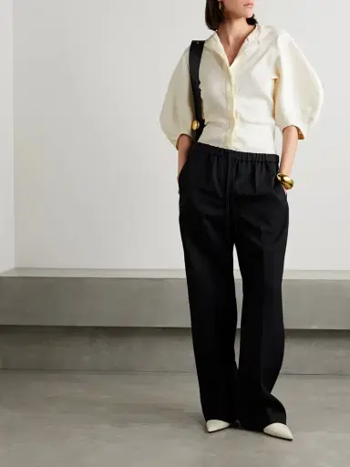 Proenza Schouler Reagan Linen-blend Twill Top | Thumbnail 2 Proenza Schouler Reagan Linen-blend Twill Top | Thumbnail 2