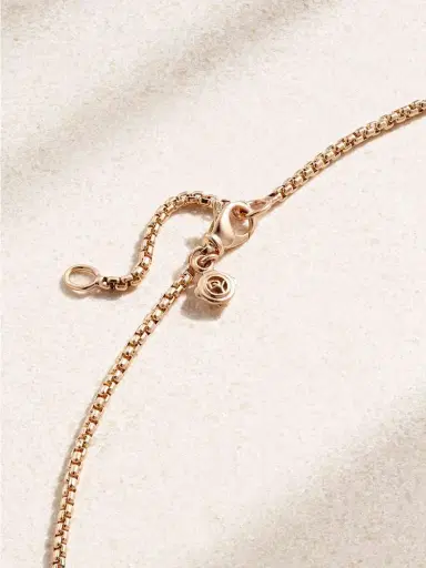 David Yurman Châtelaine® 18-karat Rose Gold, Morganite And Diamond Necklace | Thumbnail 3 David Yurman Châtelaine® 18-karat Rose Gold, Morganite And Diamond Necklace | Thumbnail 3