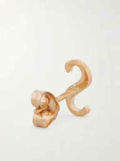 STONE AND STRAND 10-karat Gold Single Earring | Thumbnail 4 STONE AND STRAND 10-karat Gold Single Earring | Thumbnail 4