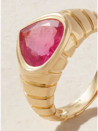 Marina B 18-karat Gold Rubellite Ring | Thumbnail 4 Marina B 18-karat Gold Rubellite Ring | Thumbnail 4