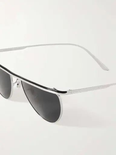 Oliver Peoples + Khaite 1984c Cat-eye Silver-tone Sunglasses | Thumbnail 4 Oliver Peoples + Khaite 1984c Cat-eye Silver-tone Sunglasses | Thumbnail 4