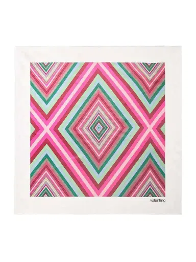 Valentino Garavani Printed Silk-satin Twill Scarf | Thumbnail 1 Valentino Garavani Printed Silk-satin Twill Scarf | Thumbnail 1