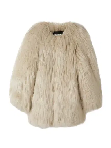 Saint Laurent Oversized Faux Fur Coat | Thumbnail 1 Saint Laurent Oversized Faux Fur Coat | Thumbnail 1