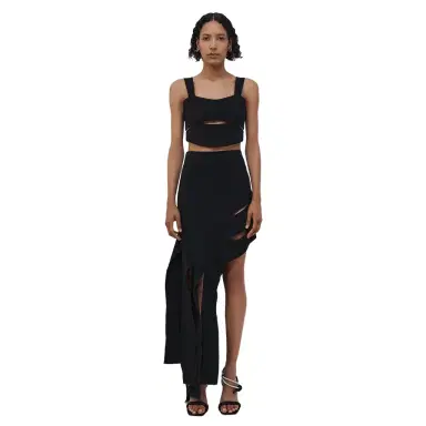 Simkhai Aubrielle Structured Skirt | Thumbnail 1 Simkhai Aubrielle Structured Skirt | Thumbnail 1