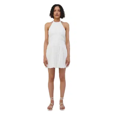 Simkhai Bea Gauze Mini Dress | Thumbnail 1 Simkhai Bea Gauze Mini Dress | Thumbnail 1