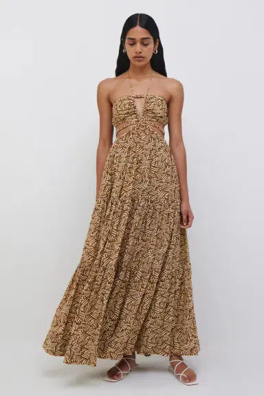 Simkhai Laurel Printed Coverup Dress | Thumbnail 4 Simkhai Laurel Printed Coverup Dress | Thumbnail 4