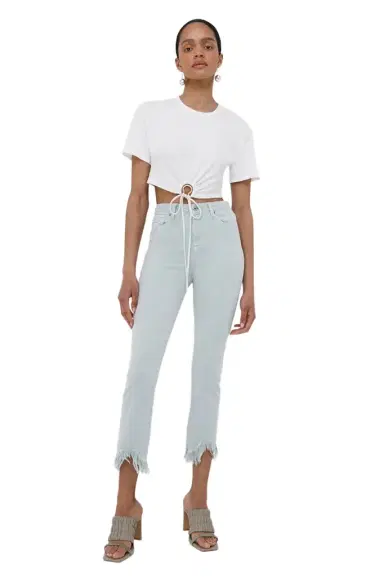 Simkhai River Straight Leg Denim | Thumbnail 1 Simkhai River Straight Leg Denim | Thumbnail 1