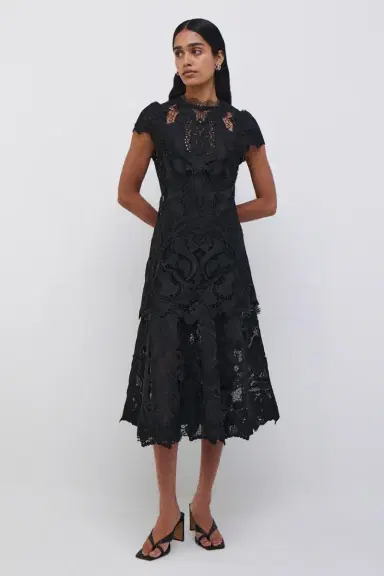 Simkhai Signature Laura Lace Dress | Thumbnail 2 Simkhai Signature Laura Lace Dress | Thumbnail 2