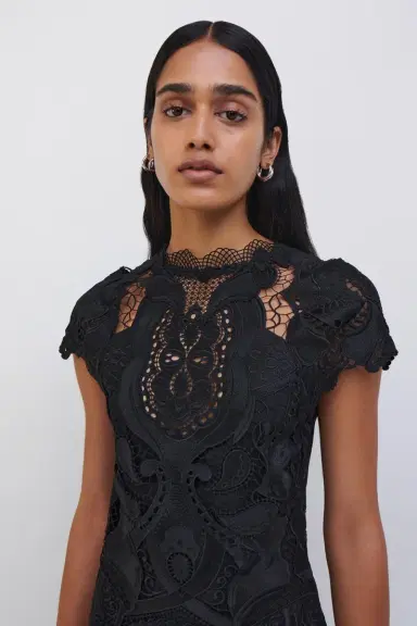 Simkhai Signature Laura Lace Dress | Thumbnail 3 Simkhai Signature Laura Lace Dress | Thumbnail 3