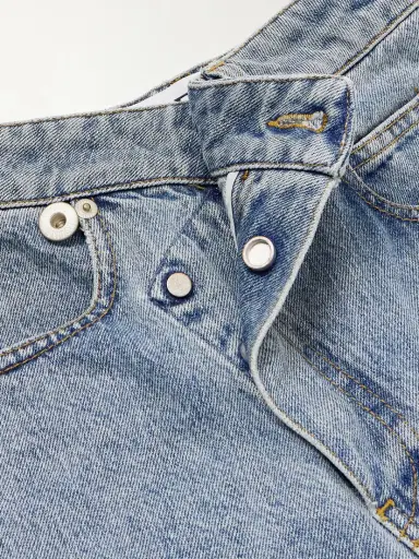 Loewe Asymmetric Mid-rise Straight-leg Jeans | Thumbnail 5 Loewe Asymmetric Mid-rise Straight-leg Jeans | Thumbnail 5