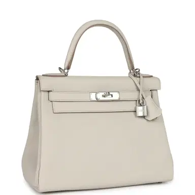 HERMÈS Hermes Kelly Retourne 28 Beton Togo Palladium Hardware | Thumbnail 2 HERMÈS Hermes Kelly Retourne 28 Beton Togo Palladium Hardware | Thumbnail 2