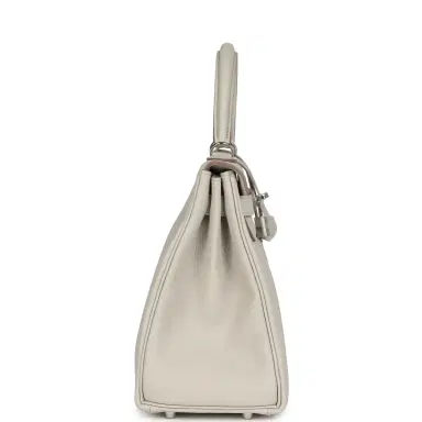 HERMÈS Hermes Kelly Retourne 28 Beton Togo Palladium Hardware | Thumbnail 3 HERMÈS Hermes Kelly Retourne 28 Beton Togo Palladium Hardware | Thumbnail 3
