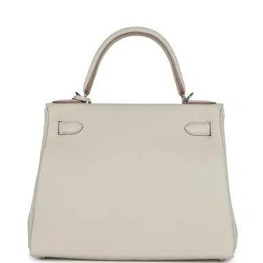 HERMÈS Hermes Kelly Retourne 28 Beton Togo Palladium Hardware | Thumbnail 4 HERMÈS Hermes Kelly Retourne 28 Beton Togo Palladium Hardware | Thumbnail 4