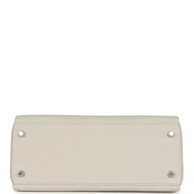 HERMÈS Hermes Kelly Retourne 28 Beton Togo Palladium Hardware | Thumbnail 6 HERMÈS Hermes Kelly Retourne 28 Beton Togo Palladium Hardware | Thumbnail 6