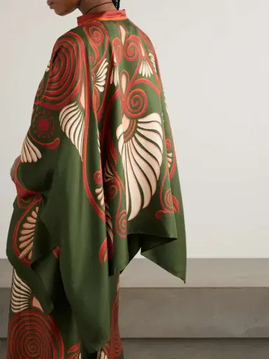 La DoubleJ Foulard Printed Silk-twill Shirt - xx large | Thumbnail 3 La DoubleJ Foulard Printed Silk-twill Shirt - xx large | Thumbnail 3