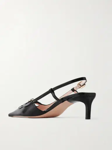 Roger Vivier Nagoya 55 Embellished Leather Slingback Pumps | Thumbnail 3 Roger Vivier Nagoya 55 Embellished Leather Slingback Pumps | Thumbnail 3