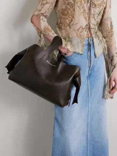Acne Studios Musubi Knotted Leather Tote | Thumbnail 2 Acne Studios Musubi Knotted Leather Tote | Thumbnail 2