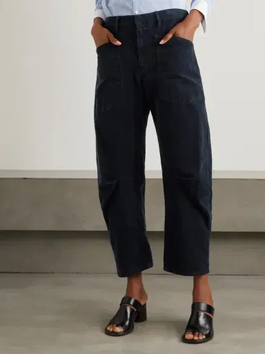 Nili Lotan Shon Cotton-blend Corduroy Tapered Pants | Thumbnail 3 Nili Lotan Shon Cotton-blend Corduroy Tapered Pants | Thumbnail 3