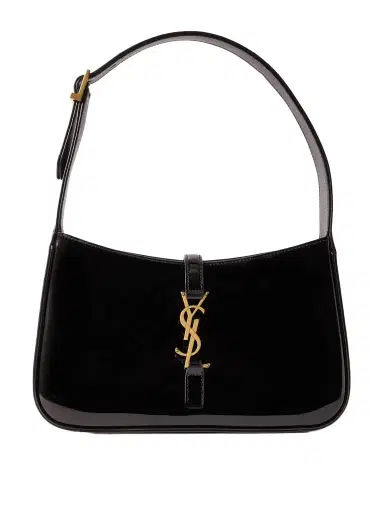 Saint Laurent Le 5 À 7 Patent-leather Shoulder Bag | Thumbnail 1 Saint Laurent Le 5 À 7 Patent-leather Shoulder Bag | Thumbnail 1