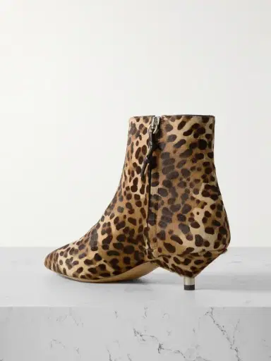 Isabel Marant Eana Leopard-print Calf Hair Ankle Boots | Thumbnail 3 Isabel Marant Eana Leopard-print Calf Hair Ankle Boots | Thumbnail 3