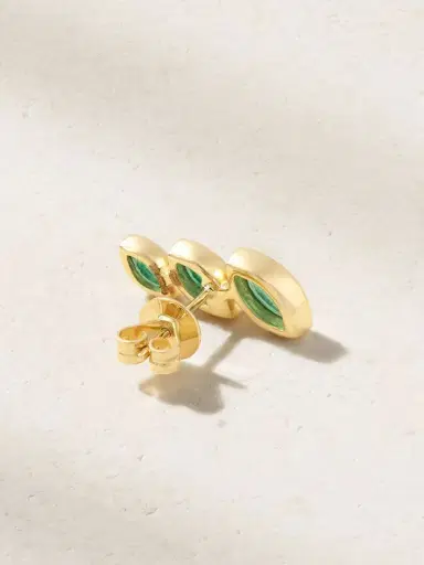 SHAY 18-karat Gold Emerald Earring | Thumbnail 3 SHAY 18-karat Gold Emerald Earring | Thumbnail 3