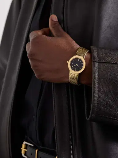 Stephanie Windsor + Bvlgari Vintage Tubogas 1990s 30mm 18-karat Yellow, White And Rose Gold Watch | Thumbnail 2 Stephanie Windsor + Bvlgari Vintage Tubogas 1990s 30mm 18-karat Yellow, White And Rose Gold Watch | Thumbnail 2