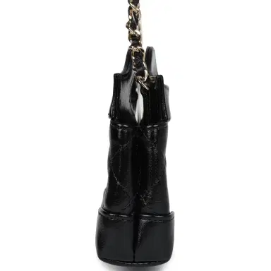 Chanel Chanel Micro 31 Shopper Black Shiny Lambskin Light Gold Hardware | Thumbnail 7 Chanel Chanel Micro 31 Shopper Black Shiny Lambskin Light Gold Hardware | Thumbnail 7