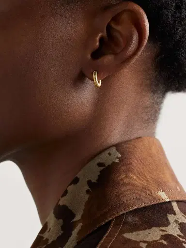 Established 14-karat Gold Hoop Earrings | Thumbnail 2 Established 14-karat Gold Hoop Earrings | Thumbnail 2